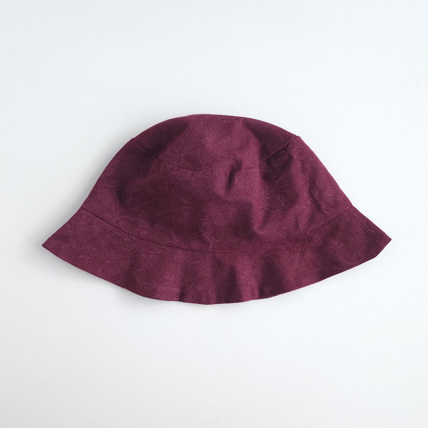 Francie Bucket Hat | Lightweight Reversible | Kaleidoscope + Maroon Patterned