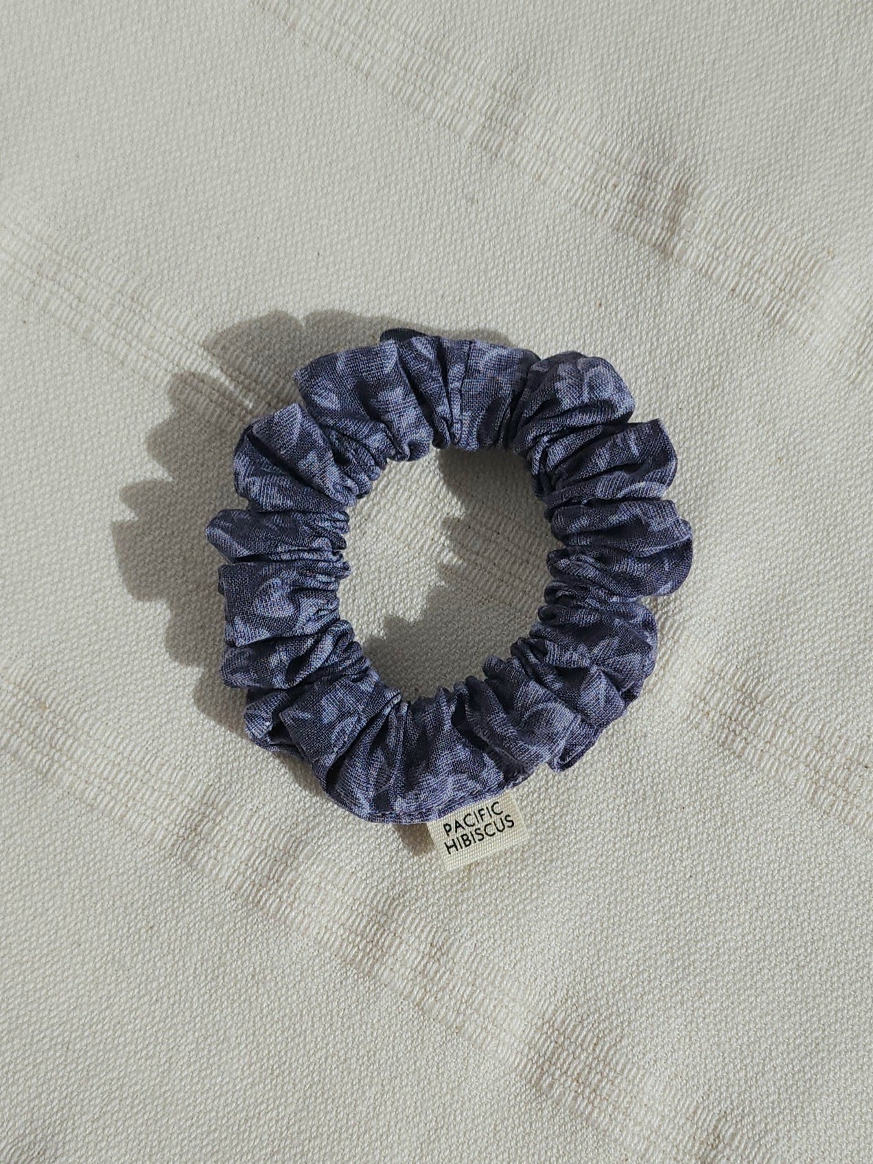 Cotton Scrunchie | Slate Floral