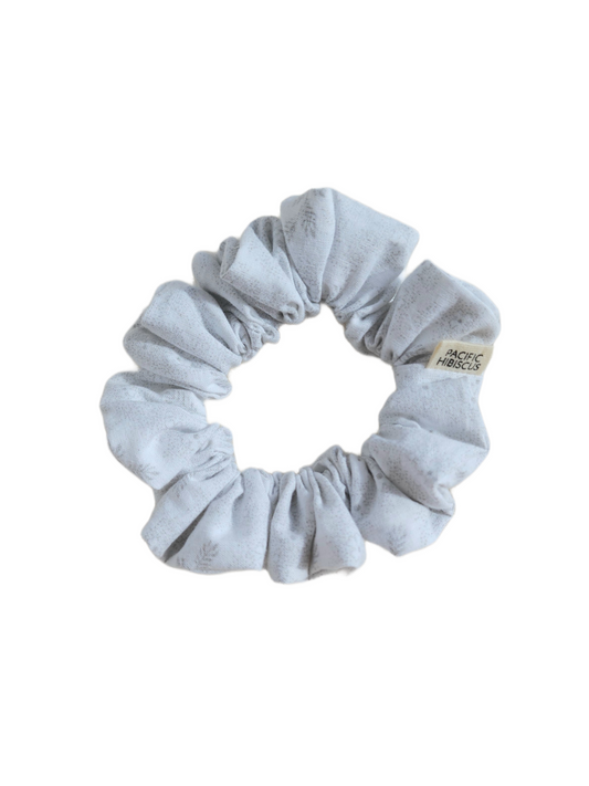Cotton Scrunchie | Snowdrop