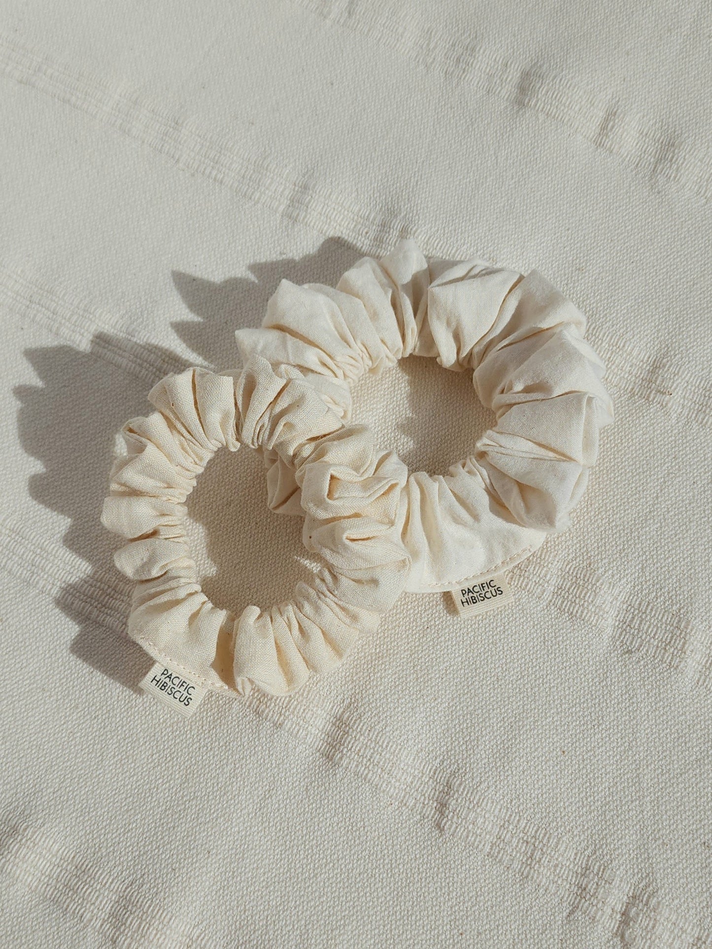 Cotton Scrunchie | Natural