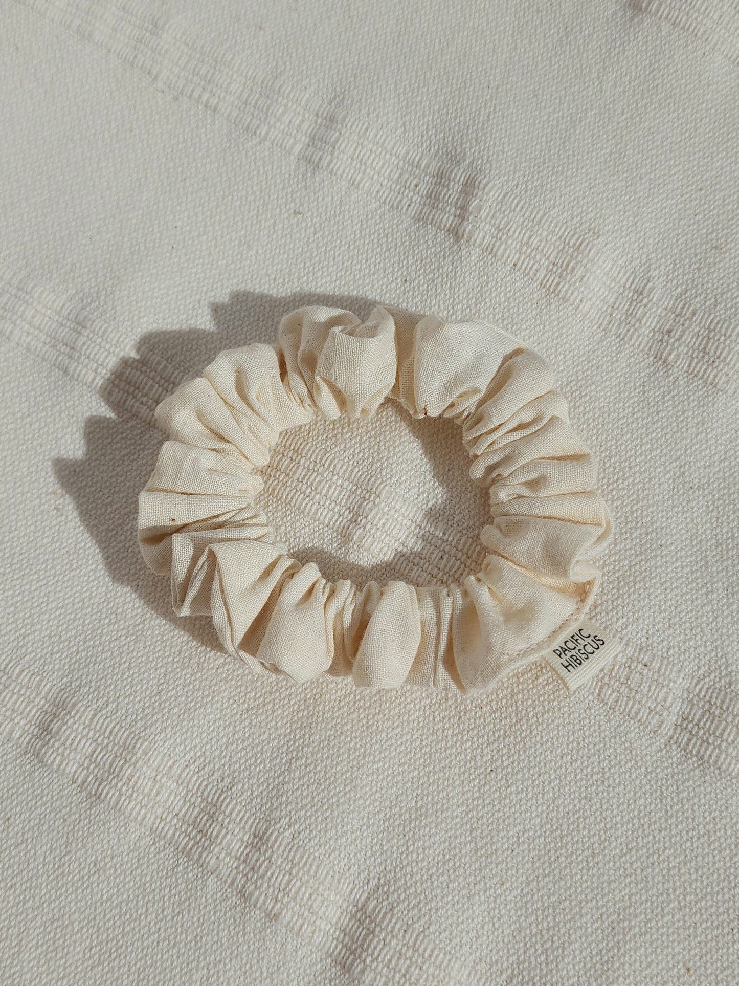 Cotton Scrunchie | Natural